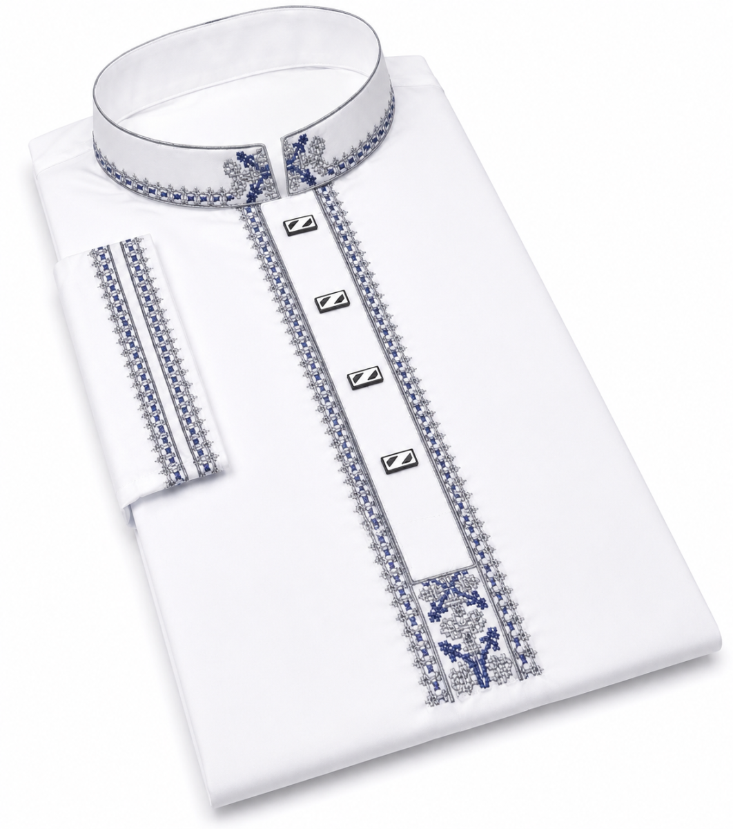 Premium Embroidered Cotton Panjabi