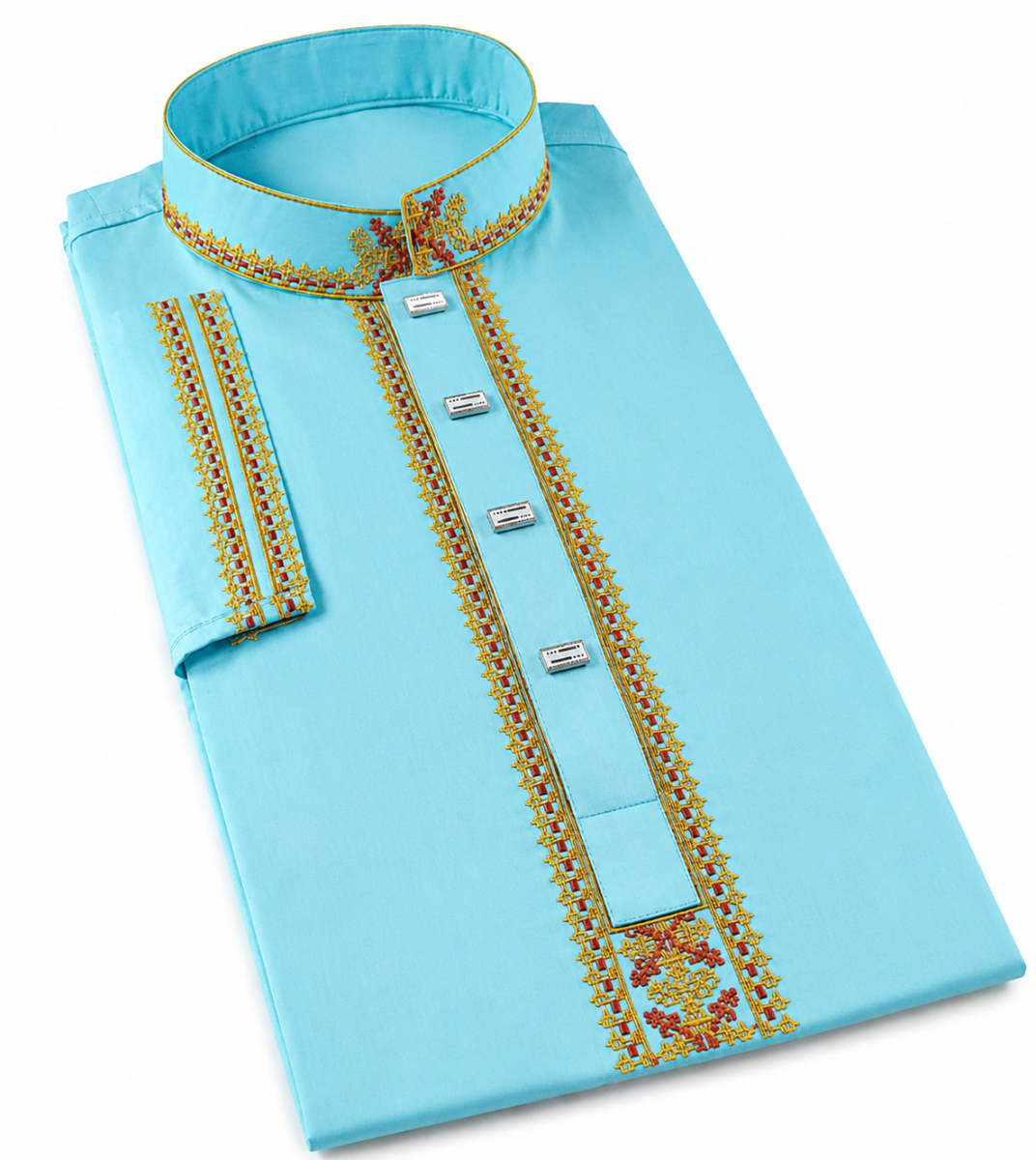 Premium Embroidered Cotton Panjabi